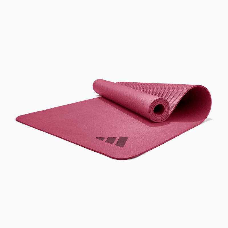Covoraș de yoga adidas Premium Yoga 5mm mystery ruby 9