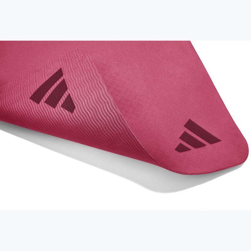 Covoraș de yoga adidas Premium Yoga 5mm mystery ruby 10
