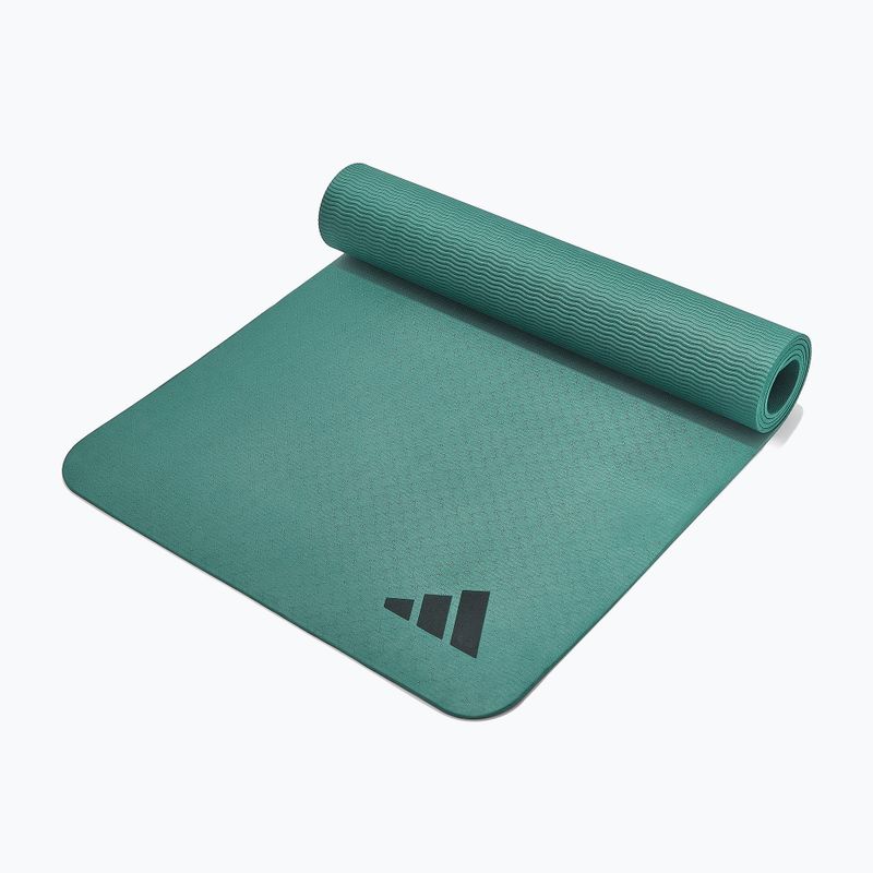 Covoraș de yoga adidas Premium Yoga 5mm raw green 4