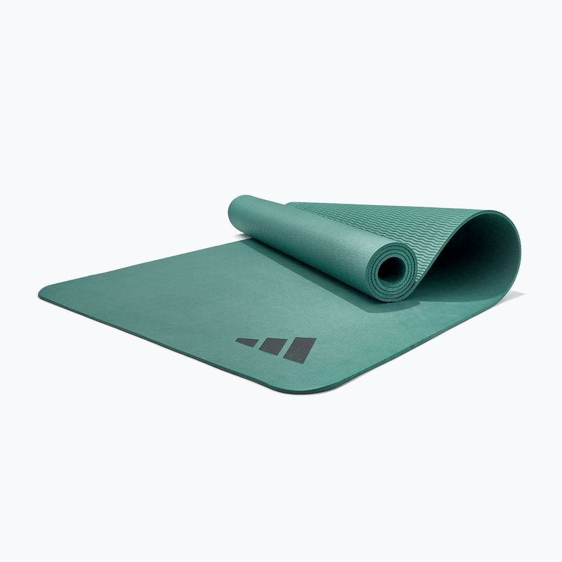 Covoraș de yoga adidas Premium Yoga 5mm raw green 6