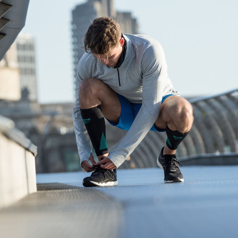 Benzi compresive pentru gambe Reebok RRSL-15334 Black 8