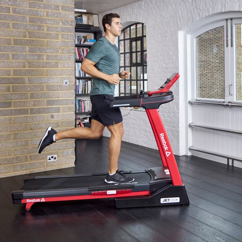 Bandă de alergare electrică Reebok Jet 200+, roșu, RVJF-20421RDBT 9