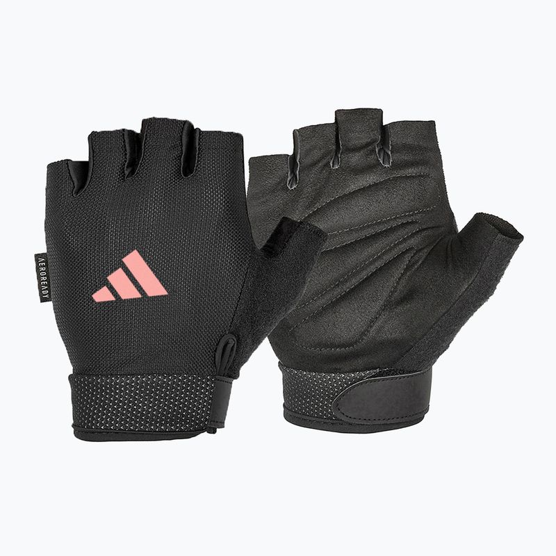 Mănuși de antrenament adidas Essential Adjustable black/ pink