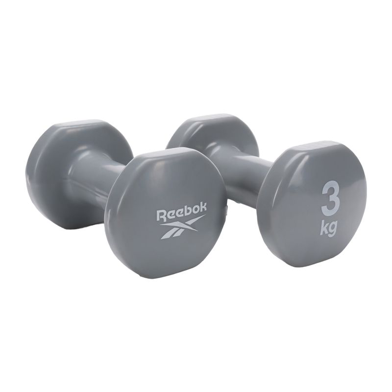 Haltere Reebok 2x1kg gri RAWT-16151