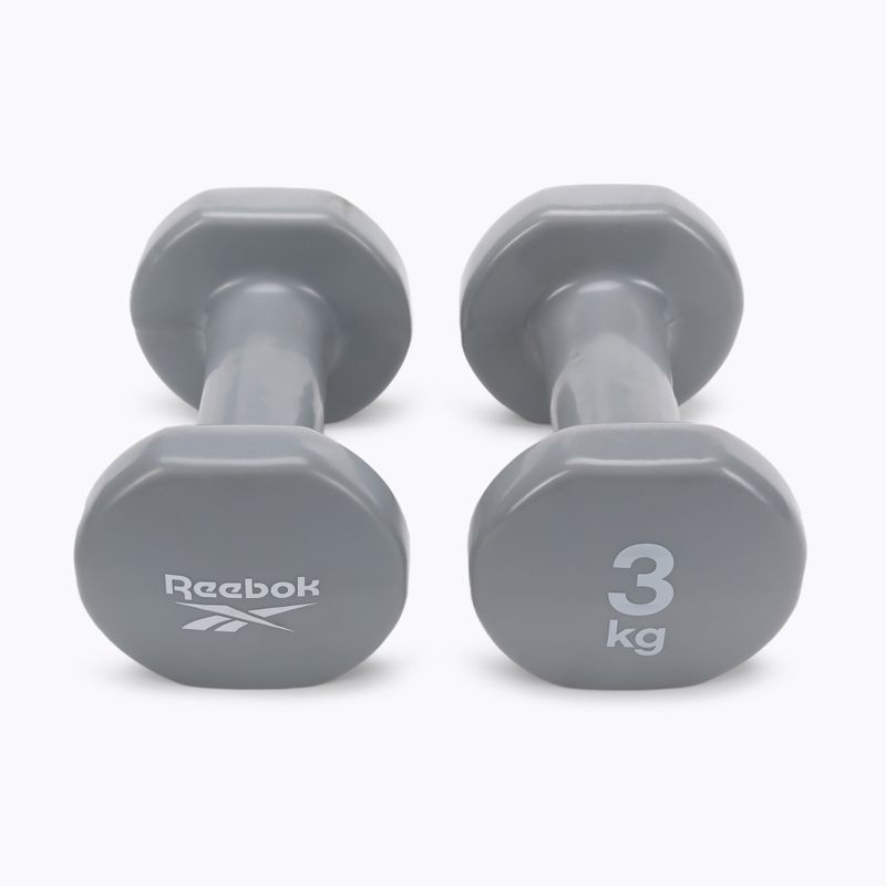 Haltere Reebok 2x1kg gri RAWT-16151 4