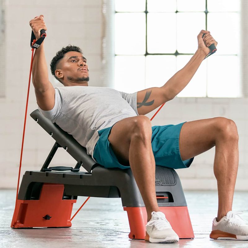 Step multifuncțional Reebok Deck red 8