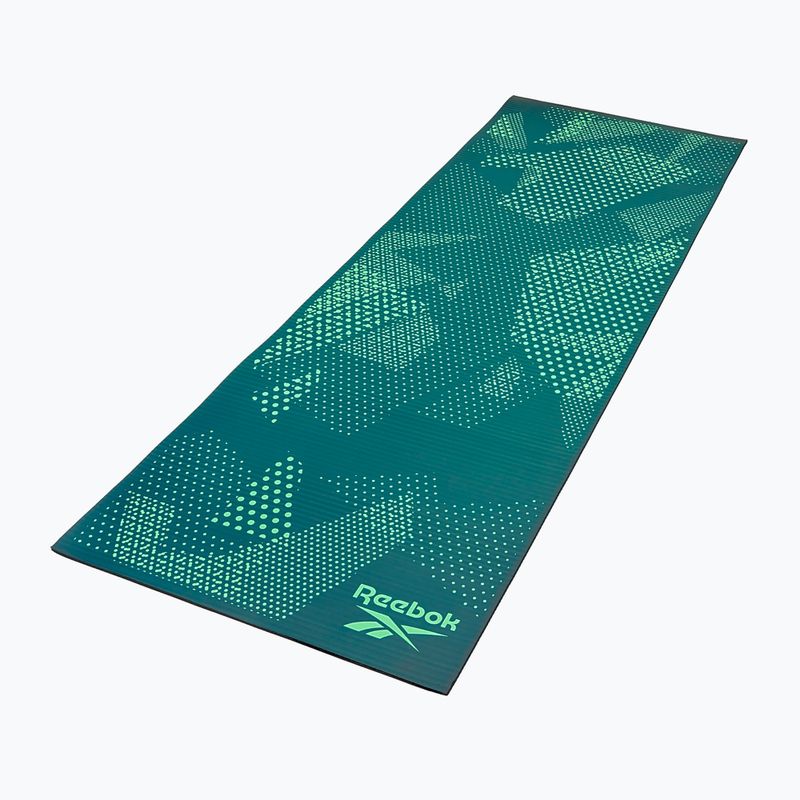 Covoraș de yoga Reebok RAMT-12236GN green