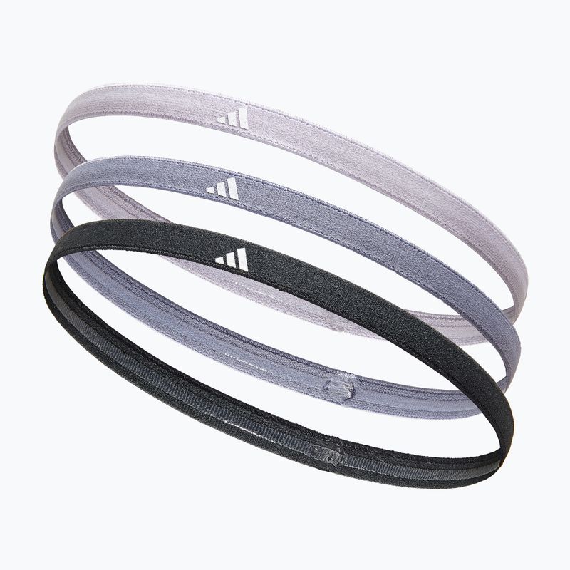 Bentiță Adidas Hairbands 3buc. silver dawn/violet/legend ink 2