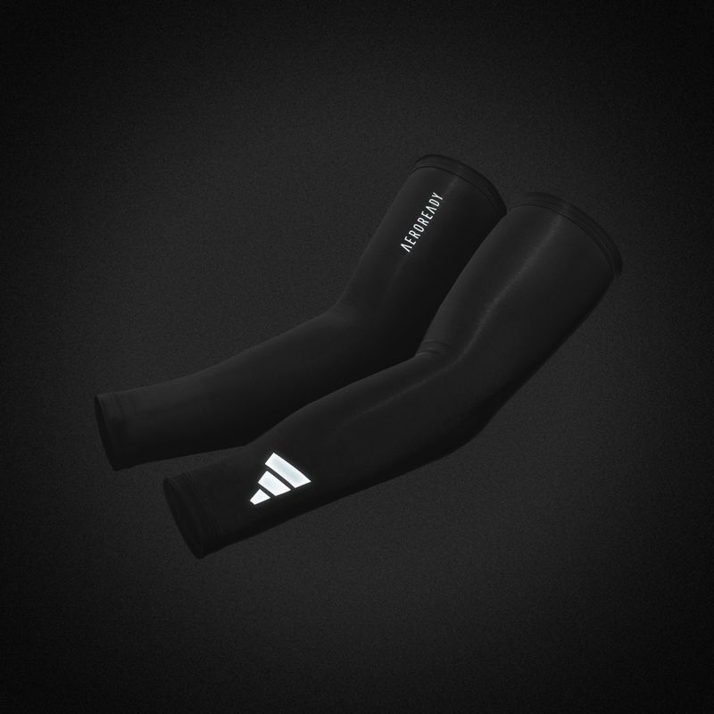 Mâneci compresive adidas Aeroready Compression black 8
