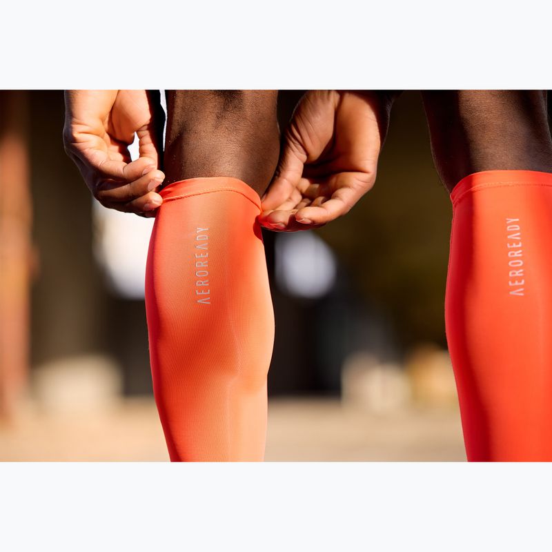 Jambiere Adidas Aeroready Compression na łydki red 8