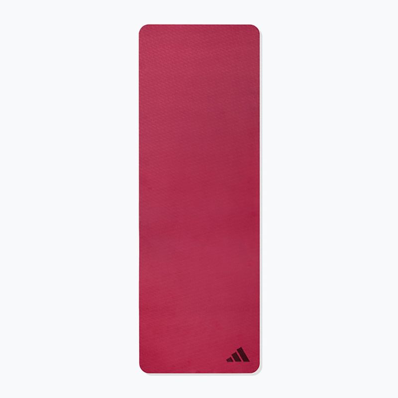 Covoraș fitness adidas Yoga 6 mm collegiate burgundy 2