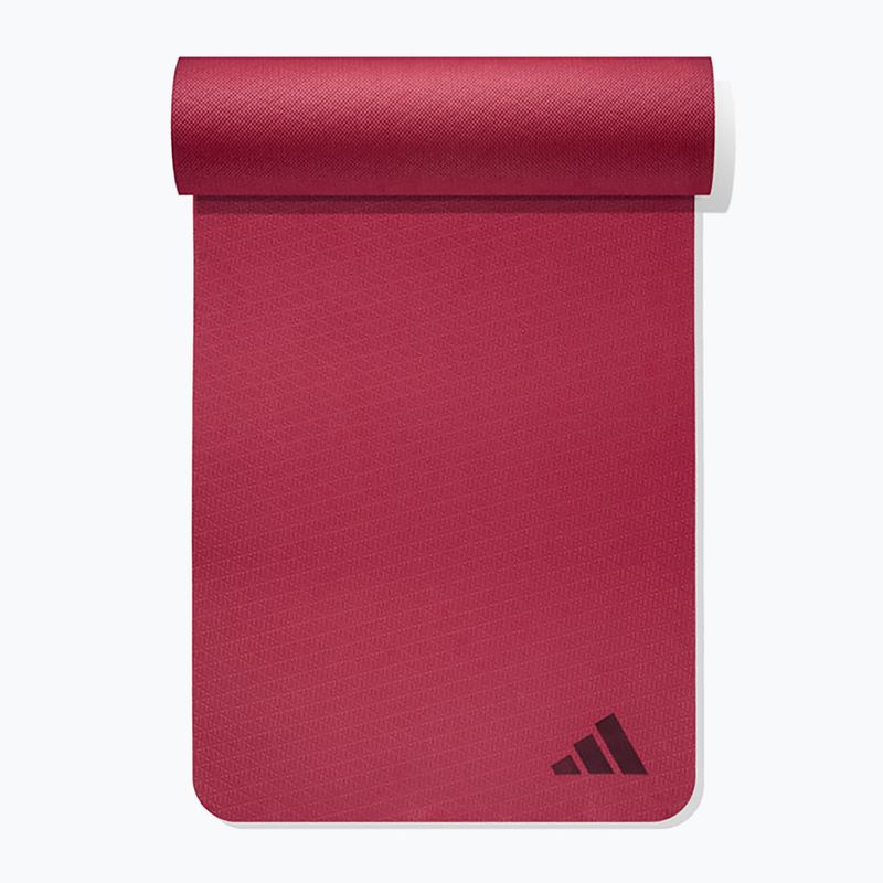 Covoraș fitness adidas Yoga 6 mm collegiate burgundy 3