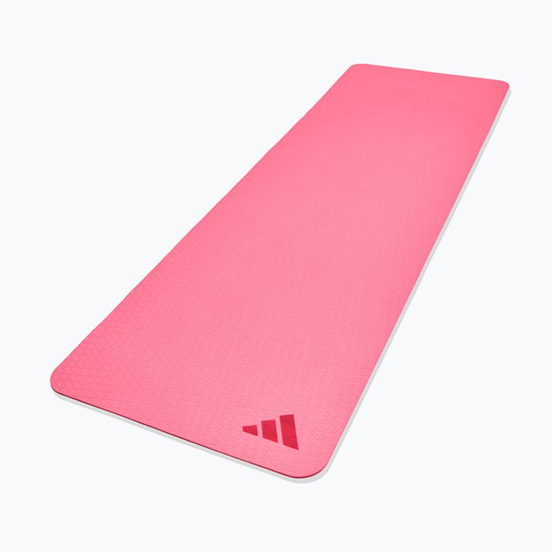 Covoraș de fitness adidas Yoga 6 mm pink fusion 2