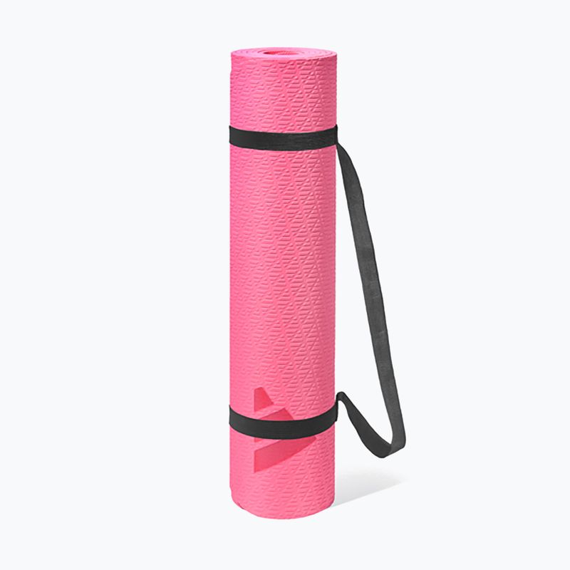 Covoraș de fitness adidas Yoga 6 mm pink fusion 6