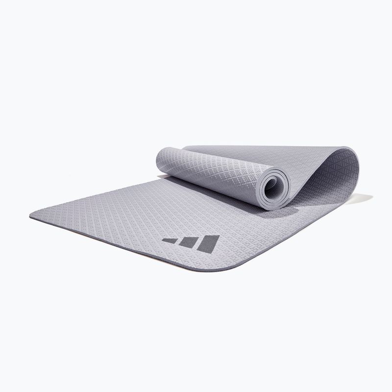 Covoraș de fitness adidas Yoga 6 mm silver/violet 6