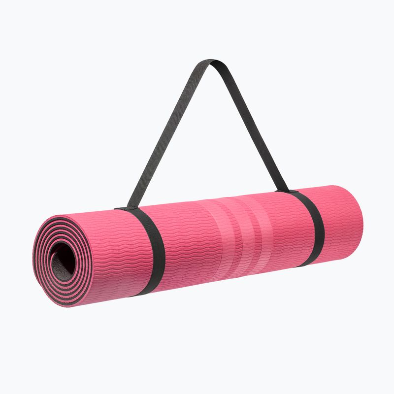 Covoraș de yoga adidas Double Sided Yoga pink fusion 8