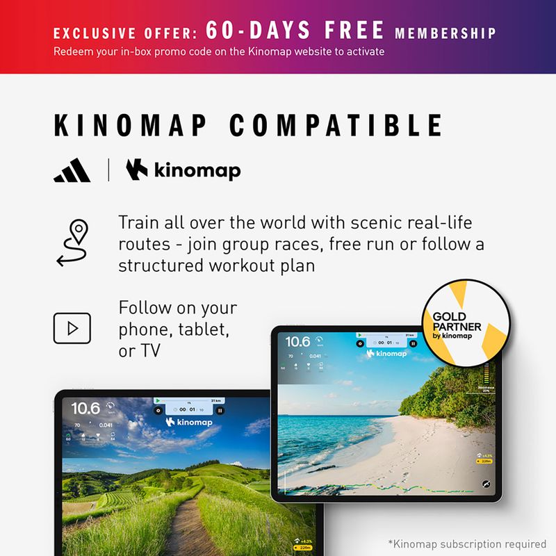 Bandă de alergare electrică adidas T-1 Folding Treadmill black 18