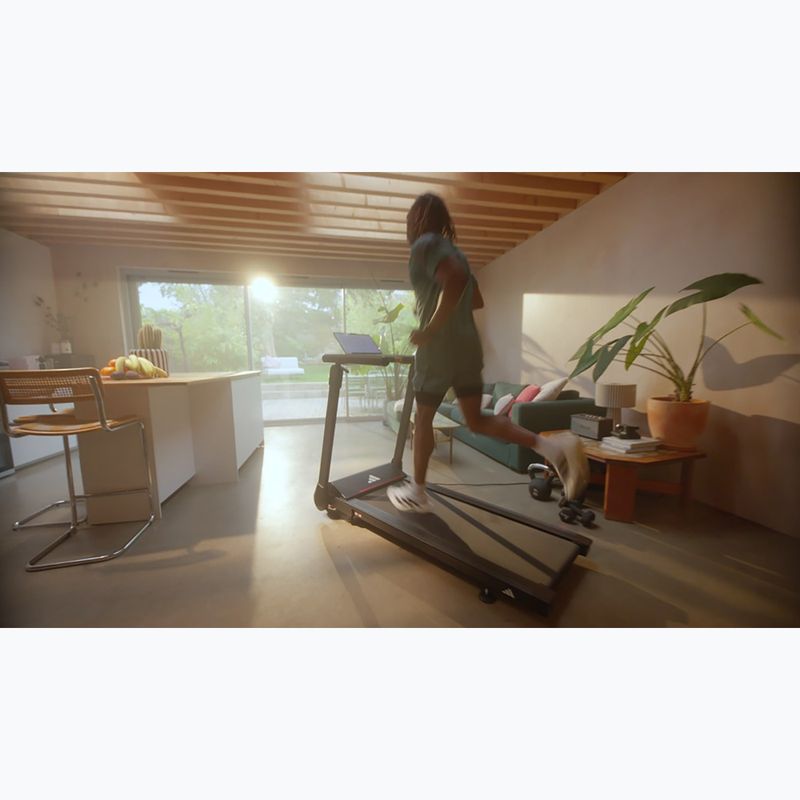 Bandă de alergare electrică adidas T-1 Folding Treadmill black 19