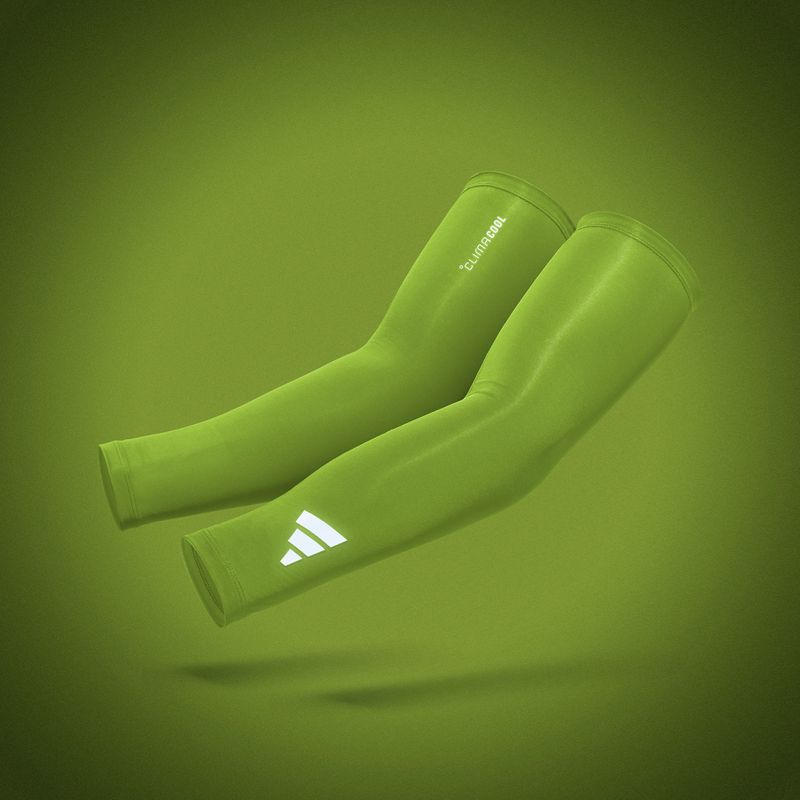 Manșete compresive adidas Climacool Compression Arm Sleeves lucid lemon 6