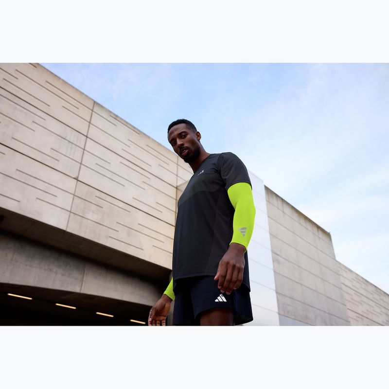 Manșete compresive adidas Climacool Compression Arm Sleeves lucid lemon 7
