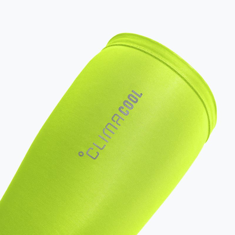 Benzi compresive pentru gambe adidas Climacool Compression Calf Sleeves lucid lemon 3