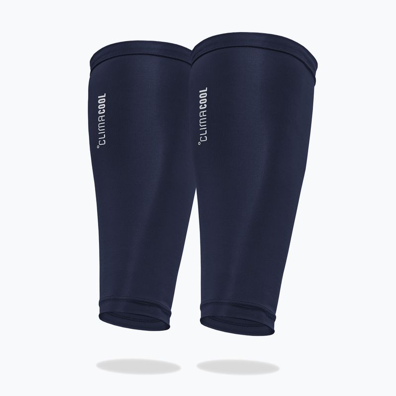Benzi compresive pentru gambe adidas Climacool Compression Calf Sleeves navy 2
