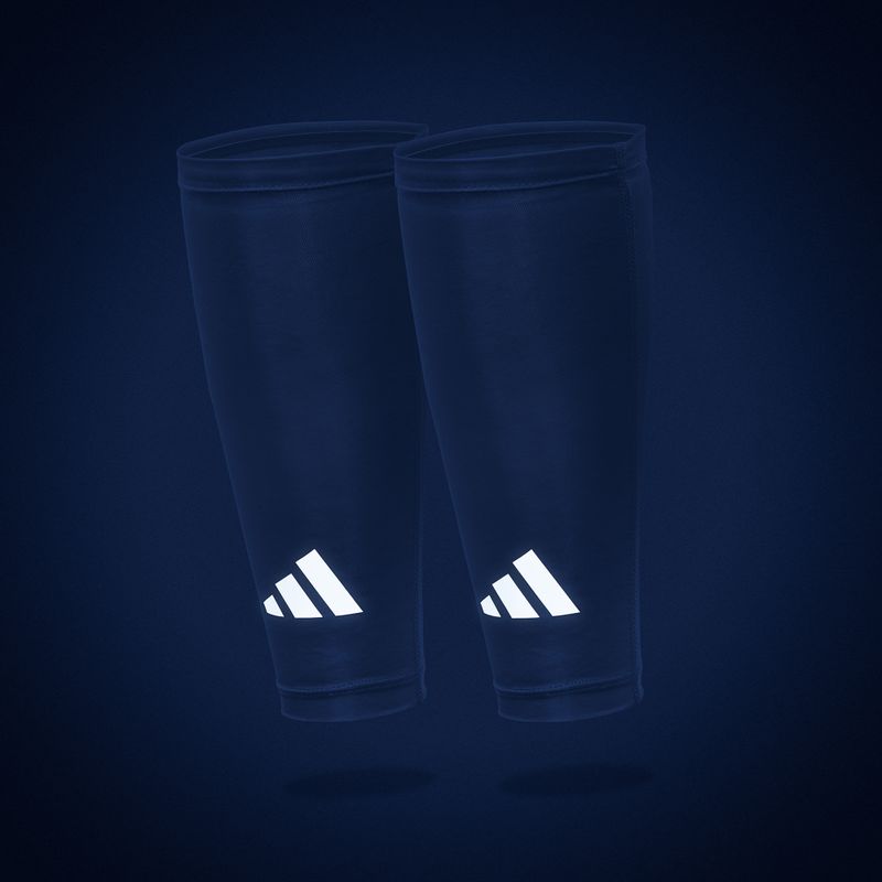 Benzi compresive pentru gambe adidas Climacool Compression Calf Sleeves royal 6