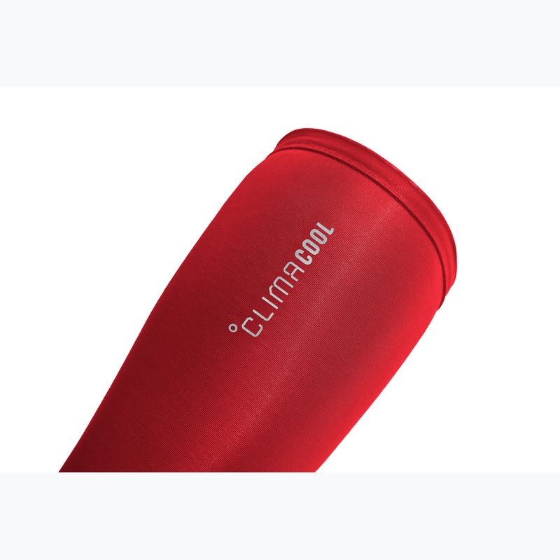 Benzi compresive pentru gambe adidas Climacool Compression Calf Sleeves true red 4