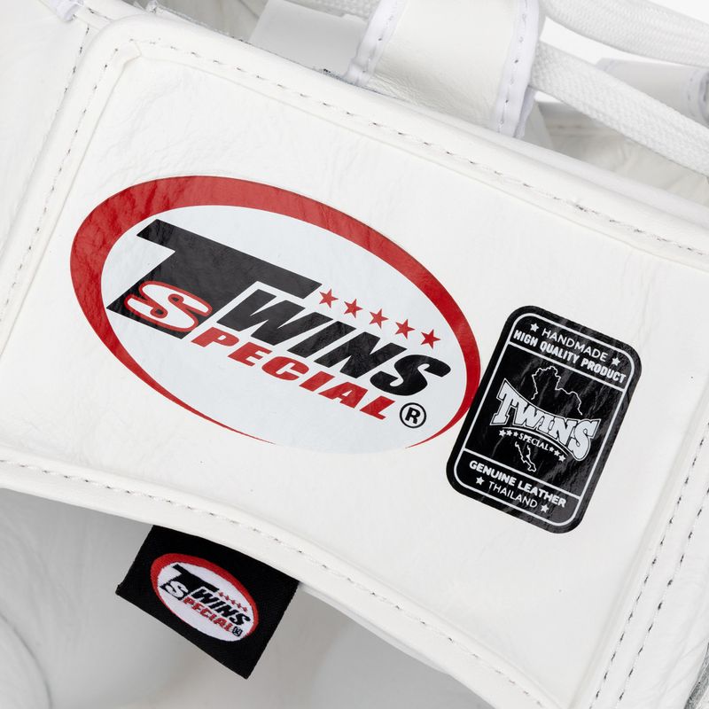 Cască de box Twins Special Sparingowy white 5