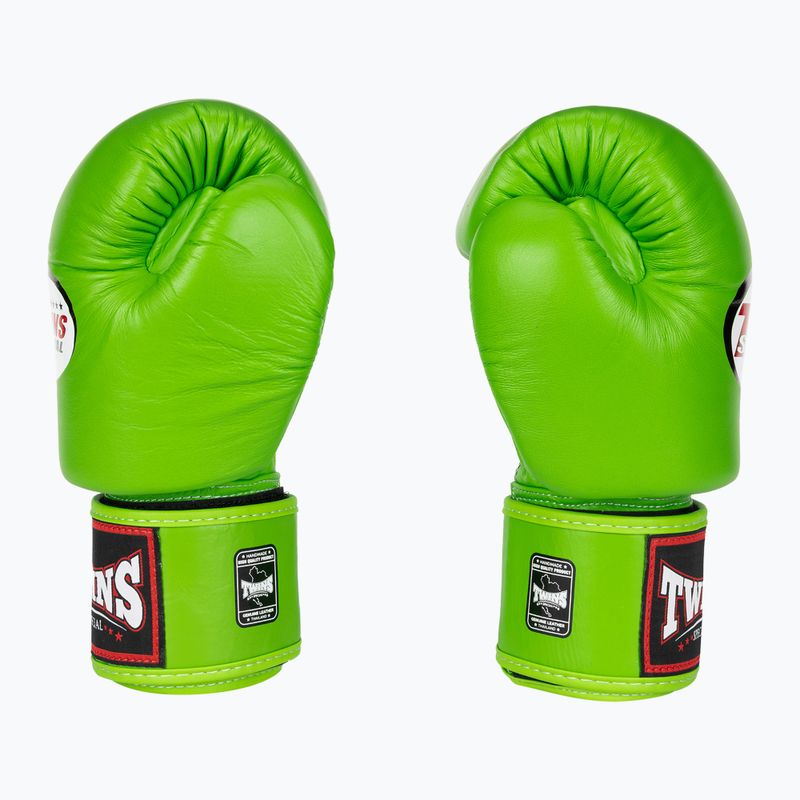 Mănuși de box Twins Special BGVL3 green 3