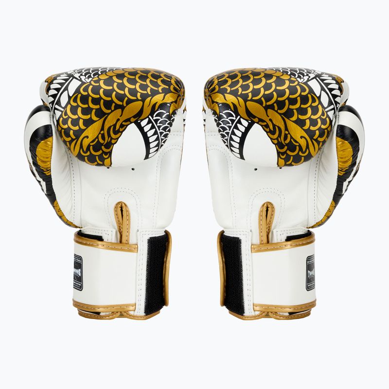 Mănuși de box Twins Special Fancy FBGVL3-52 white/gold 2