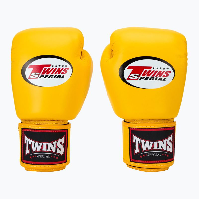 Mănuși de box Twins Special BGVL3 yellow