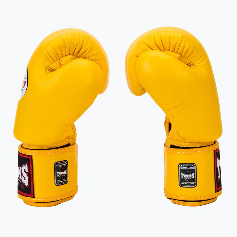 Mănuși de box Twins Special BGVL3 yellow 4