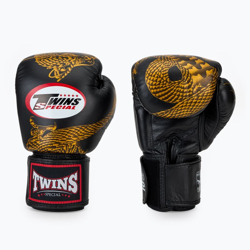 Mănuși de box Twins Special FBGVL3-23 Dragon gold 3