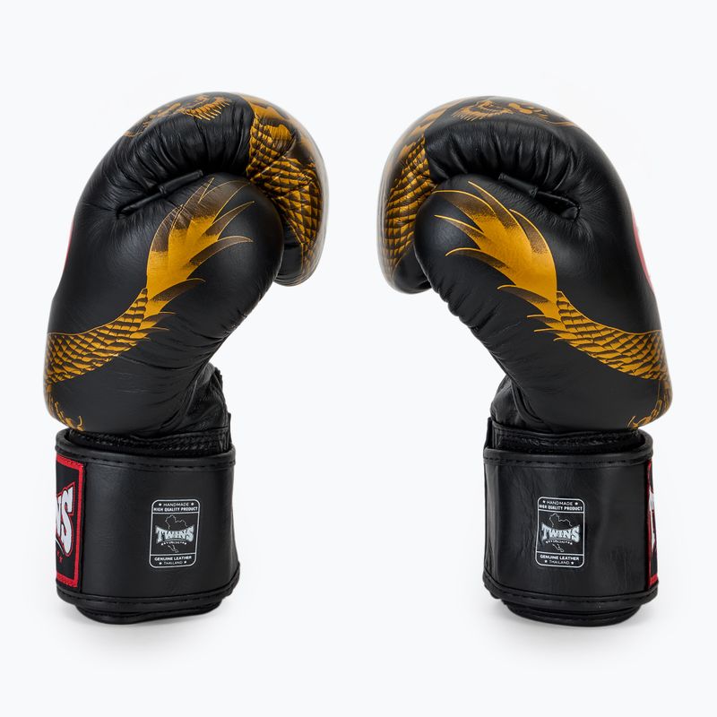 Mănuși de box Twins Special FBGVL3-23 Dragon gold 4