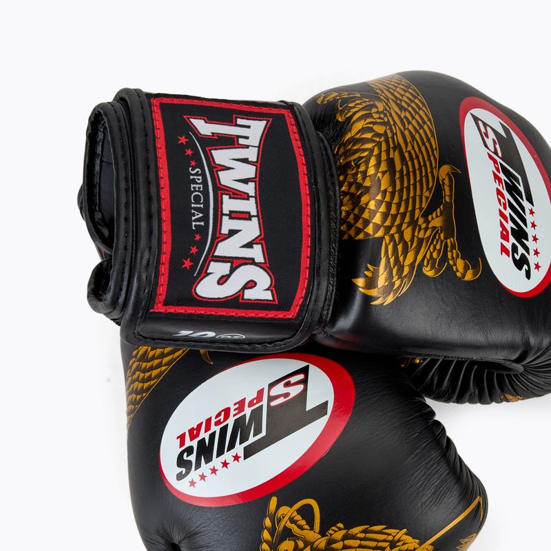 Mănuși de box Twins Special FBGVL3-23 Dragon gold 5