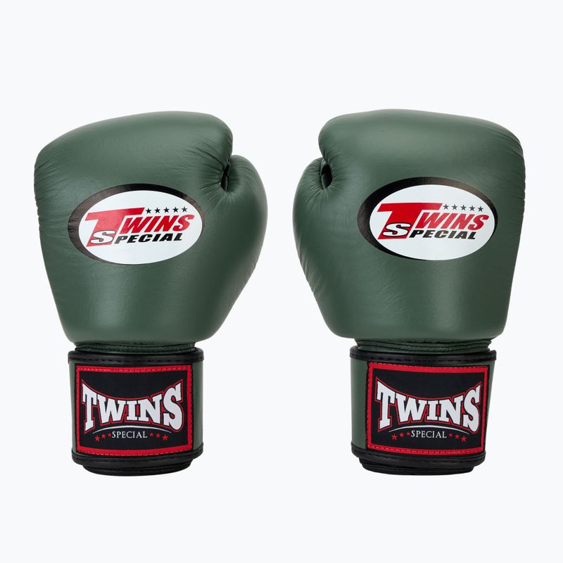 Mănuși de box Twins Special BGVL3 olive