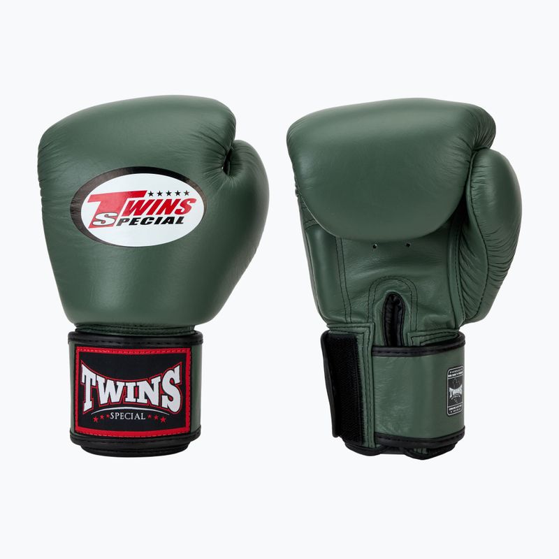 Mănuși de box Twins Special BGVL3 olive 3