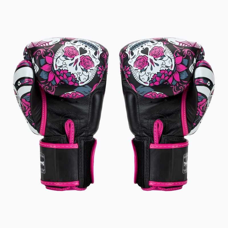 Mănuși de box Twins Special Fancy FBGVL3-53 Skull pink/black 2