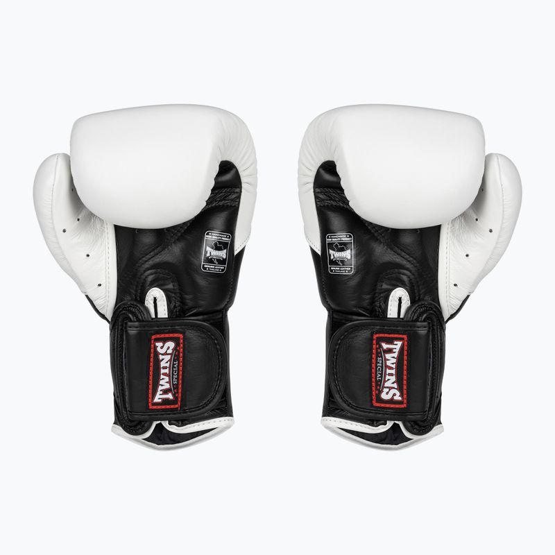 Mănuși de box Twins Special BGVL6 black/white 2