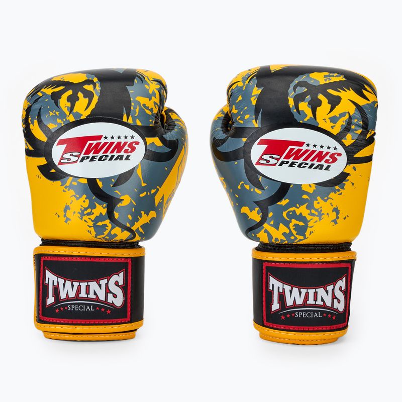 Mănuși de box Twins Special FBGVL3-36 green 2