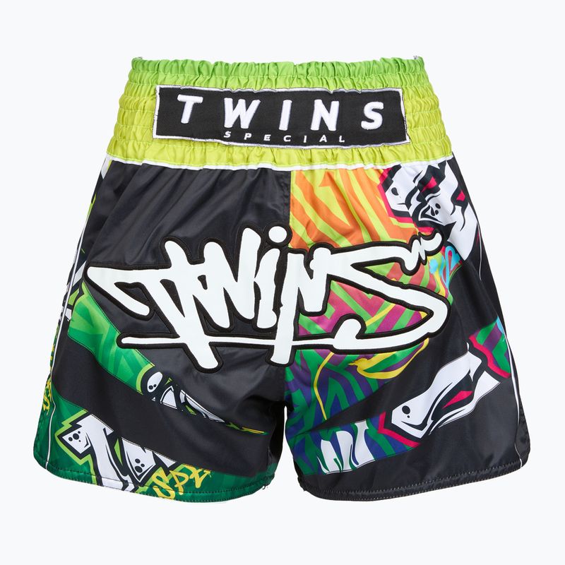 Pantaloni scurți de antrenament Twins Special Muay Thai Twins Graffiti graffiti