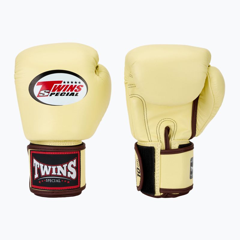 Mănuși de box Twins Special BGVL3 vanilla