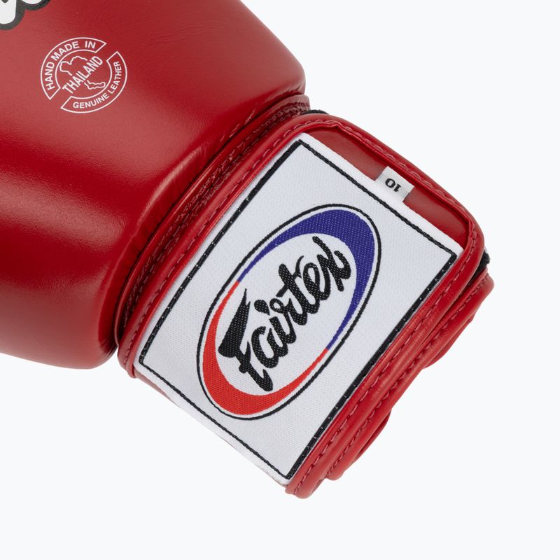 Mănuși de box Fairtex Universal "Tight-Fit" Design red 6