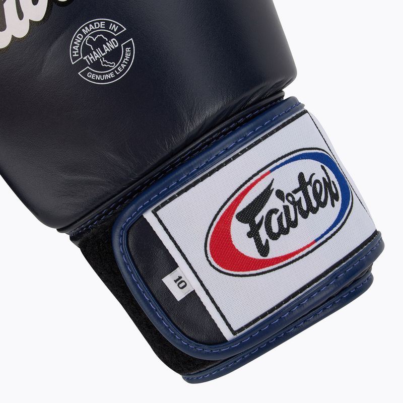 Mănuși de box Fairtex Universal "Tight-Fit" Design blue 6