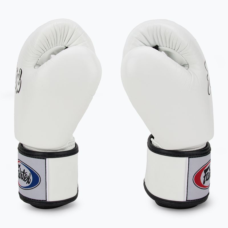 Mănuși de box Fairtex Universal "Tight-Fit" Design white 4