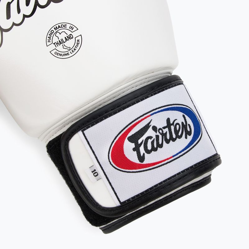 Mănuși de box Fairtex Universal "Tight-Fit" Design white 6