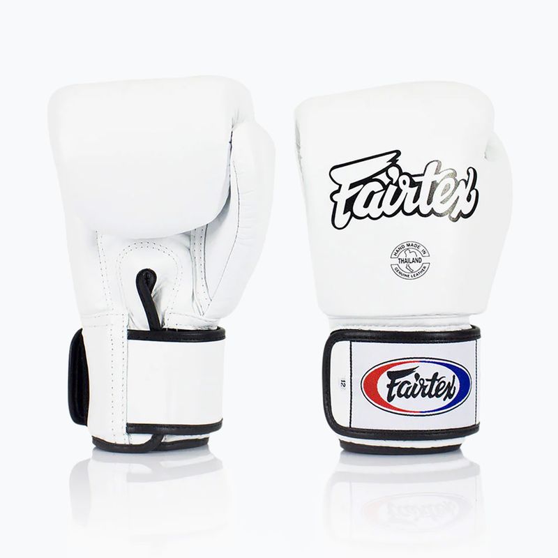 Mănuși de box Fairtex Universal "Tight-Fit" Design white