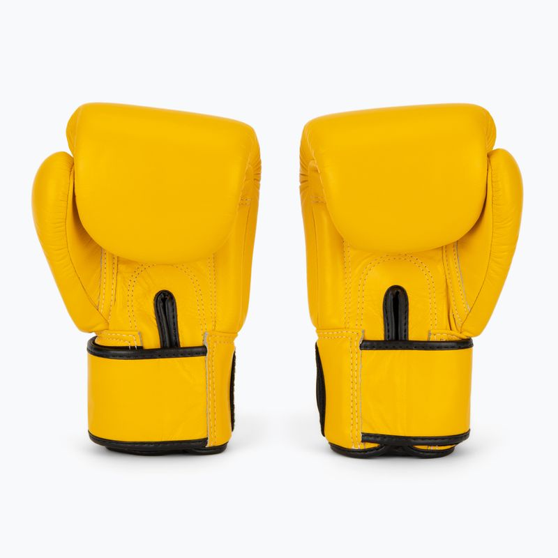 Mănuși de box Fairtex Universal "Tight-Fit" Design yellow 3