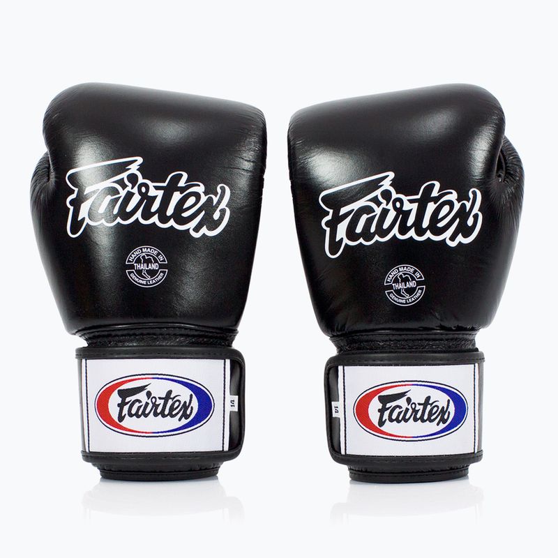 Fairtex Universal respirabil negru mănuși de box